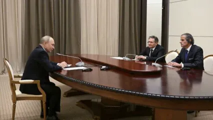 گروسی با پوتین درباره برنامه هسته‌ای ایران گفتگو کردند