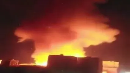 استودیوى تاریخى قاهره در آتش سوخت + فیلم