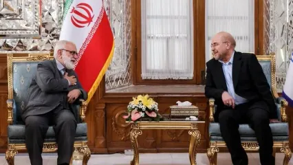 تصاویر: دیدار نوروزی رئیس مجلس شورای اسلامی