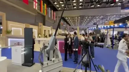 (ویدئو) نمایش توپ ارولیکن تازه وزارت دفاع برای نخستین بار