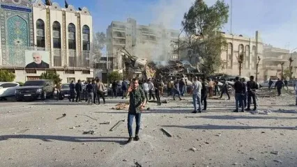 حمله اف 35 های اسرائیل به کنسولگری ایران در دمشق
