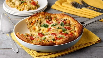 شام امشب با من: دیگه به فر نیازی نیست! پیتزا رو توی ماهیتابه درست کن!