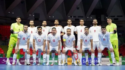 ترکیب تیم ملی فوتسال ایران برابر قرقیزستان