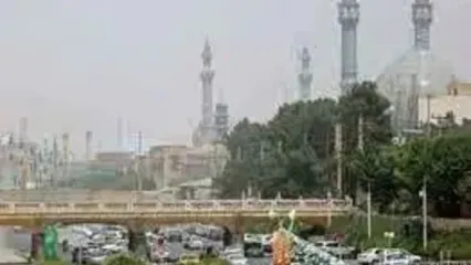 ریزگردهای قم در مسیر تهران