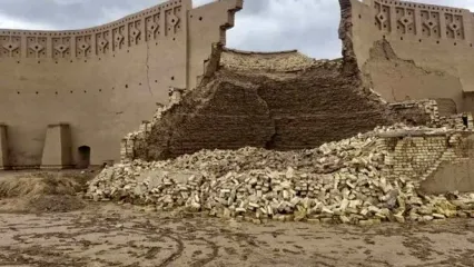 تخریب یخچال تاریخی سیرجان و قلعه نرماشیر