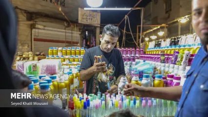 تصاویر: بازار اهواز در آستانه عید فطر