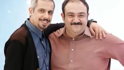 ریش و سبیل مهران غفوریان، سوژه جواد رضویان شد! + ویدئو