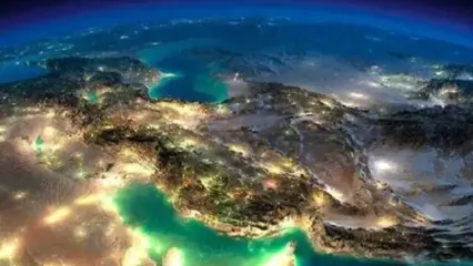نمای باشکوه خلیج فارس از نگاه فضانوردان+ فیلم