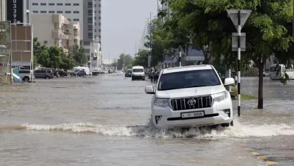 دبی زیر آب رفت/ وضعیت باورنکردنی فرودگاه دبی پس از بارندگی‌های شدید/ویدئو