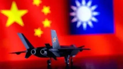 شناسایی ۲۱ هواپیمای چینی در اطراف تایوان