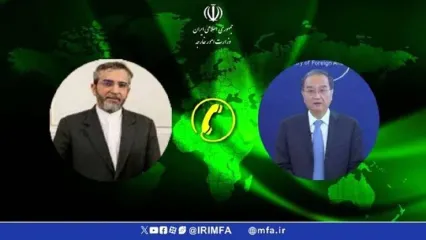 گفت‌وگوی تلفنی وزرای خارجه ایران و چین درباره حمله تروریستی به سفارت ایران
