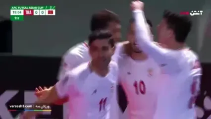 (ویدئو) گل اول ایران به تایلند توسط مهدی کریمی
