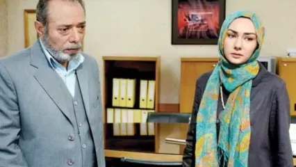 پشت صحنه سریال میوه ممنوعه با حضور هانیه توسلی و علی نصیریان