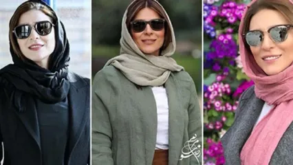 تصاویری از سحر دولتشاهی با ۱۰ مدل عینک اصیل و زیبا