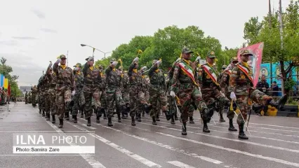رژه روز ارتش - شیراز