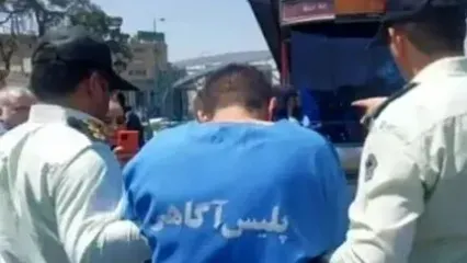 دستگیری عامل کتک‌زدن مردم در اتوبوس