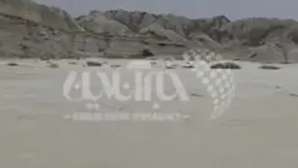 (ویدئو) ایجاد دریاچه در چابهار بعد جاری‌شدن سیل!