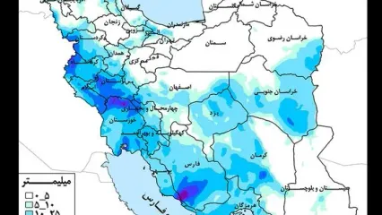 در هفته جاری کدام مناطق کشور بیشترین بارندگی را دارند؟