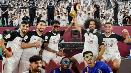 عکس | دشداشه‌ی عربی بازیکن ایرانی در مهمانی امیر قطر