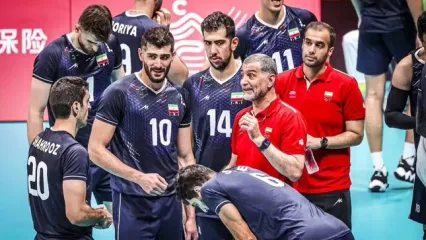 پوستر تیم ملی والیبال ایران در آستانه شروع لیگ ملتها