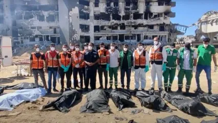 واکنش حماس به کشف ۷ گور دسته جمعی در بیمارستان‌های غزه
