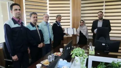 تحویل گواهینامه های بین المللی ISO 45001-2018 و ISO 10015-2019 به ذوب آهن اصفهان