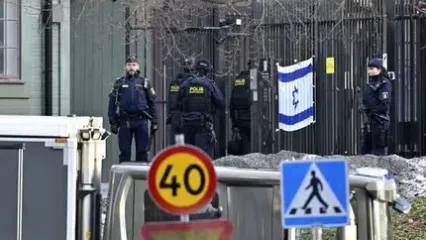 تیراندازی اطراف سفارت اسرائیل در سوئد