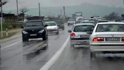 آخرین وضعیت جاده‌ها/ ترافیک سنگین آزادراه قزوین - کرج - تهران