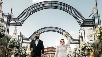 عروسی شیدا خلیق / حضور نوید محمدزاده و سایر سلبریتی‌ها