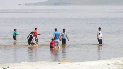 روزهای بهاری و جان دار دریاچه ارومیه