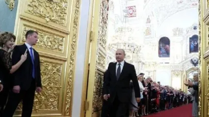 پوتین برای پنجمین بار به عنوان رئیس‌جمهور روسیه سوگند یاد کرد