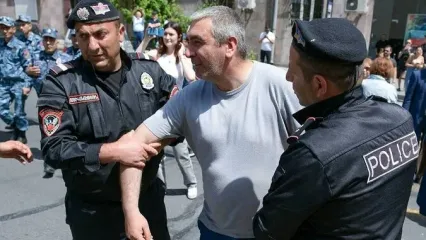 بازداشت ۴۱ معترض در ارمنستان