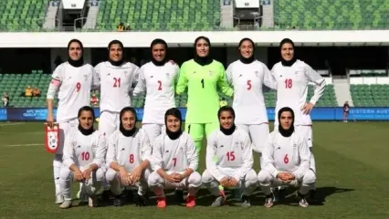دختران ایران آماده مصاف با تیم اروپایی