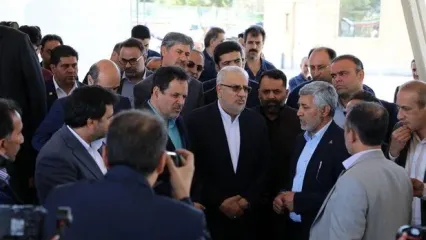 بازدید وزیر نفت از خط لوله انتقال فرآورده تبریز ـ ارومیه