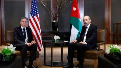 گفت‌وگوی تلفنی وزرای خارجه آمریکا و اردن/ واکنش الصفدی به حمله به کاروان امدادی این کشور