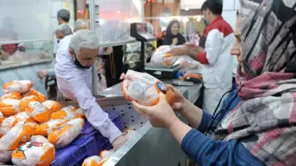 قیمت گوشت مرغ در بازار امروز ۲۵ اردیبهشت