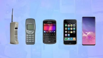تکامل تلفن‌های هوشمند: از IBM Simon تا تلفن‌های پیشرفته امروزی