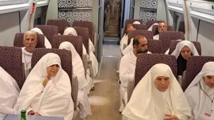 اعزام زائران ایرانی به مکه با قطار سریع‌السیر