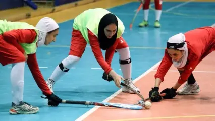شکست تیم ملی هاکی سالنی زنان مقابل قزاقستان