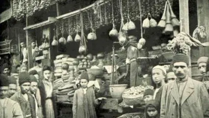 عکسی نایاب از شیوه حمل جنازه در دوره قاجار