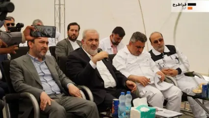 بازدید وزیر صمت از پروژه ملی مجتمع فولادسازی فراطرح آلیاژ به‌عنوان نخستین کارخانه فولاد زنگ‌نزن در ایران