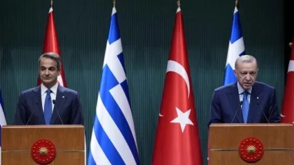 دیدار نخست‌وزیر یونان و رئیس‌جمهوری ترکیه