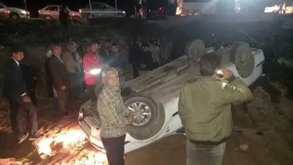 تصادف رانندگی در جاده یاسوج - بابامیدان سه کشته برجا گذاشت