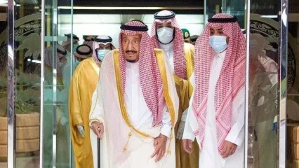 پادشاه عربستان تحت معاینات پزشکی قرار گرفت