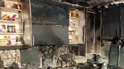 آتش سوزی منزل مسکونی در تبریز ۳مصدوم برجای گذاشت