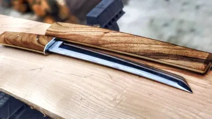 (ویدئو) نحوه ساخت چاقو با استفاده سوهان چاقوتیزکن قدیمی