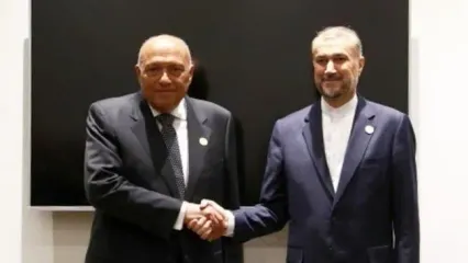 تاکید وزیر خارجه مصر بر اهتمام این کشور برای توسعه روابط با ایران