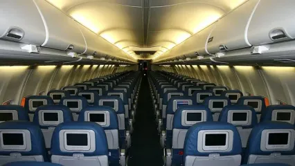 (ویدئو) خوابیدن یک زن در محفظه بالای سر مسافران هواپیما!