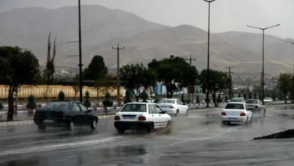 وضعیت عجیب خیابان‌های ارومیه بعد از باران