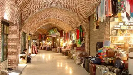 ارومیه را آب برد ؛ باران سقف بازار تاریخی ارومیه را تخریب کرد + چند فیلم